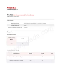 CLH06(TE16R Datasheet Cover