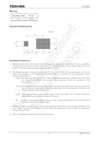 CLS02(TE16R Datasheet Pagina 2