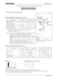 DSF05S30U(TPH3 Datasheet Copertura