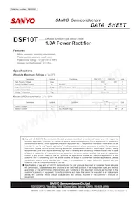 DSF10TC-BT Datasheet Cover