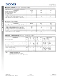 DSR8F600 Datasheet Pagina 2