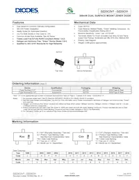 DZ23C9V1-7 Datasheet Cover