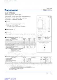 DZ2406800L Datasheet Cover