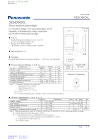 DZ2439000L Datasheet Cover