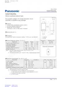 DZ2706200L Datasheet Cover