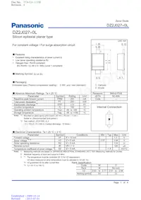DZ2J027M0L Datasheet Cover