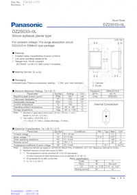 DZ2S03300L Datasheet Cover