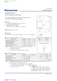 DZ2S03600L Datasheet Cover