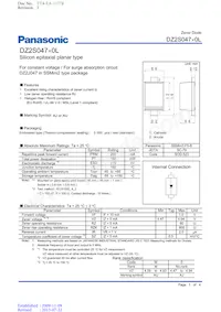 DZ2S04700L Datasheet Cover