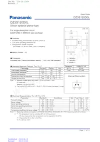 DZ3S120D0L Datasheet Cover
