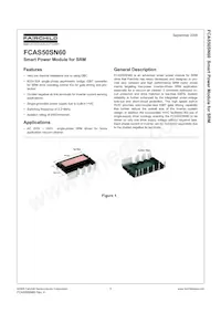 FCAS50SN60 Datasheet Cover