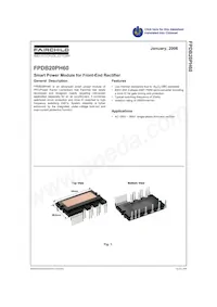 FPDB20PH60 Datasheet Cover