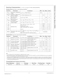 FSB50325S Datasheet Page 3