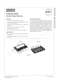 FSBS10CH60F Datenblatt Cover