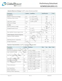 GCMS012A120S1-E1 Datasheet Pagina 2