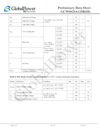 GCMS020A120B1H1 Datasheet Page 3