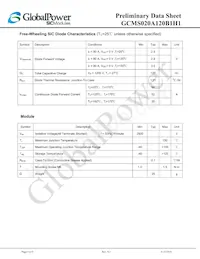GCMS020A120B1H1 Datasheet Page 4