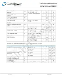 GCMS020A120S1-E1 Datasheet Page 3