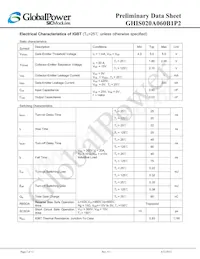 GHIS020A060B1P2 Datasheet Page 2