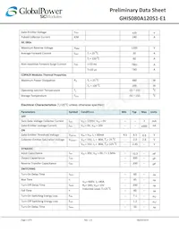GHIS080A120S1-E1 Datasheet Page 2