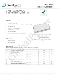 GHIS100A120T2C1 Datasheet Cover