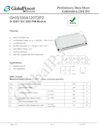 GHIS100A120T2P2 Datasheet Cover