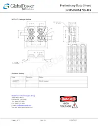 GHXS050A170S-D3 Datasheet Page 4