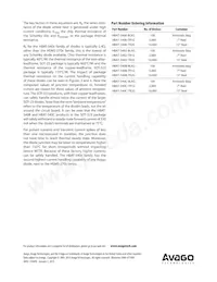 HBAT-540C-TR1G Datasheet Pagina 8
