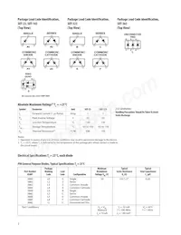 HSMP-386L-TR1G Datasheet Page 2