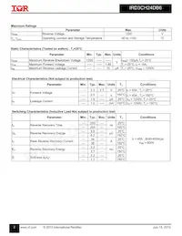 IRD3CH24DB6 Datasheet Page 2
