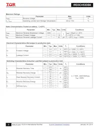 IRD3CH53DB6 Datasheet Page 2