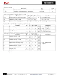 IRD3CH9DB6 Datasheet Page 2