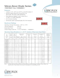 JANTX1N962BUR-1 Datasheet Cover