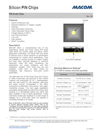 MA4P303-134 Datasheet Cover
