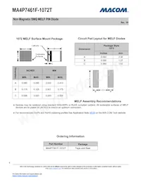 MA4P7461F-1072T Datasheet Page 6