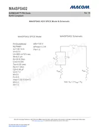 MA4SPS402 Datasheet Page 6