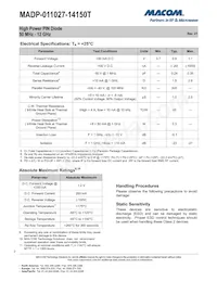 MADP-011027-14150T Datasheet Pagina 2