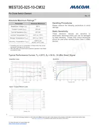 MEST2G-025-10-CM32 Datasheet Page 2