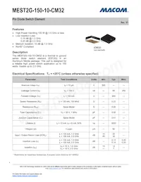 MEST2G-150-10-CM32 Datasheet Cover