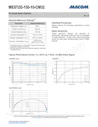 MEST2G-150-10-CM32 Datasheet Pagina 2