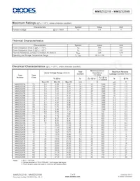 MMSZ5242B-13-F Fiche technique Page 2