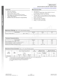 MMSZ5263B-7-F Datasheet Cover