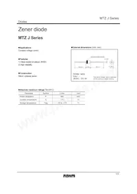 MTZJT-725.1B Datasheet Cover
