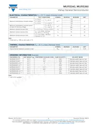 MURS340HE3/57T Datasheet Page 2