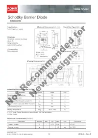 RB088B150TL Datasheet Cover