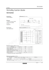 RB160A60T-32 Datasheet Copertura