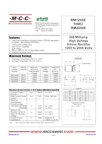RM1800E-TP Datasheet Cover
