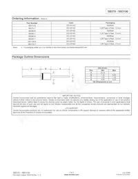 SB3100-B Datasheet Pagina 3