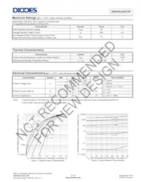 SBR05U40CSP-7 Datasheet Pagina 2
