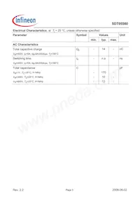 SDT05S60 Datasheet Page 3